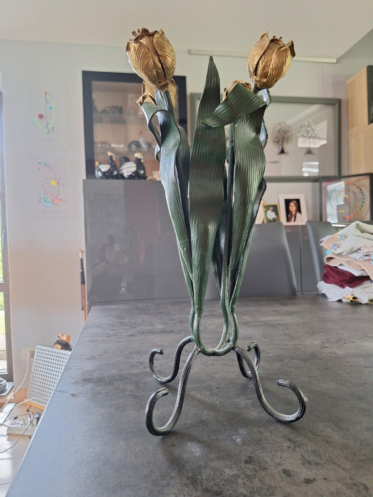 Sculpture vintage, Enlèvement