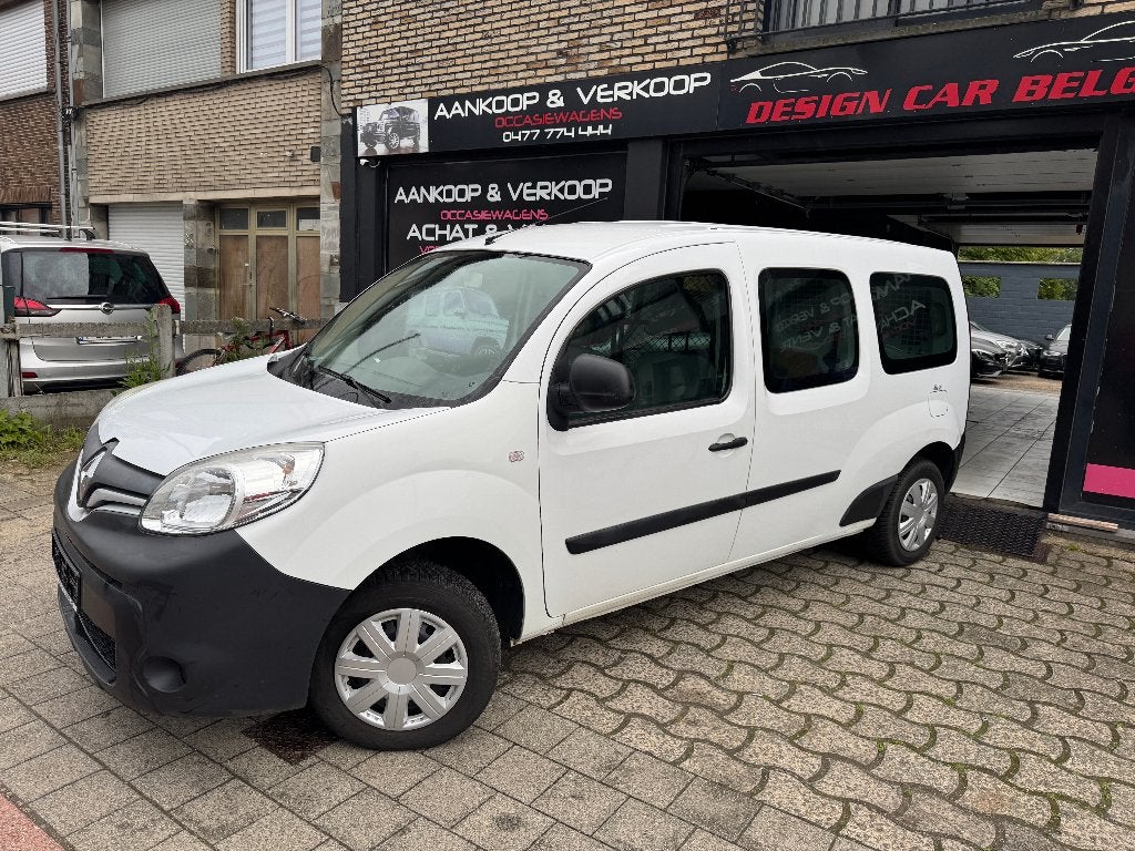 Renault Kangoo Lang 1.5dci 66kw jaar 2018 met 121000km, Elektrische buitenspiegels, Stof, Euro 6, Renault