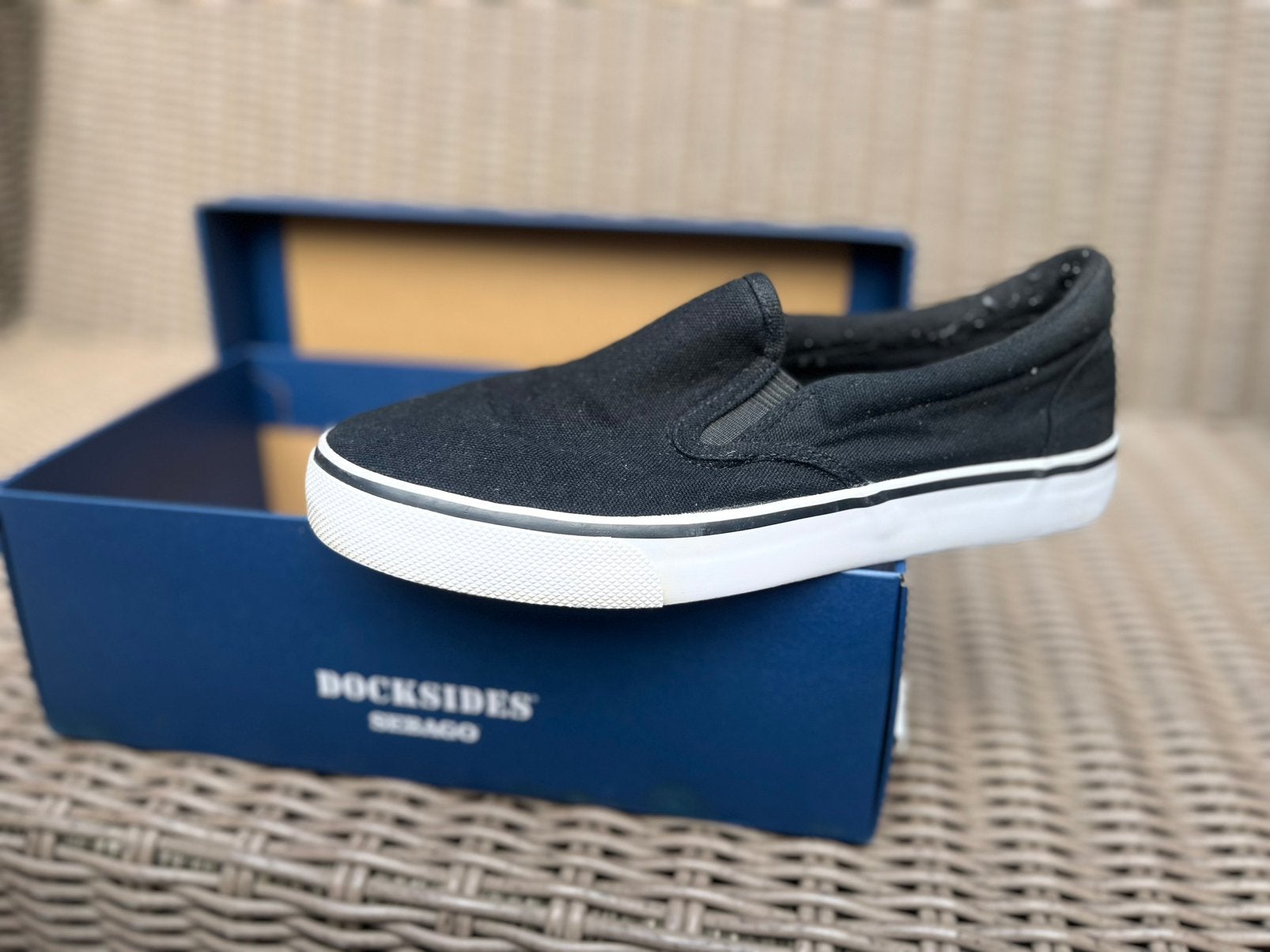 Sneakers DOCKSIDES/Tex, Ophalen, Zwart, Zo goed als nieuw, Sneakers