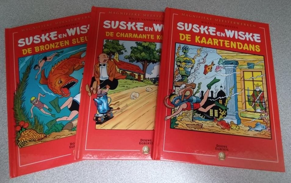 Suske en Wiske hardcover strips ( Douwe Egberts ) ( 2006 ), Enlèvement ou Envoi