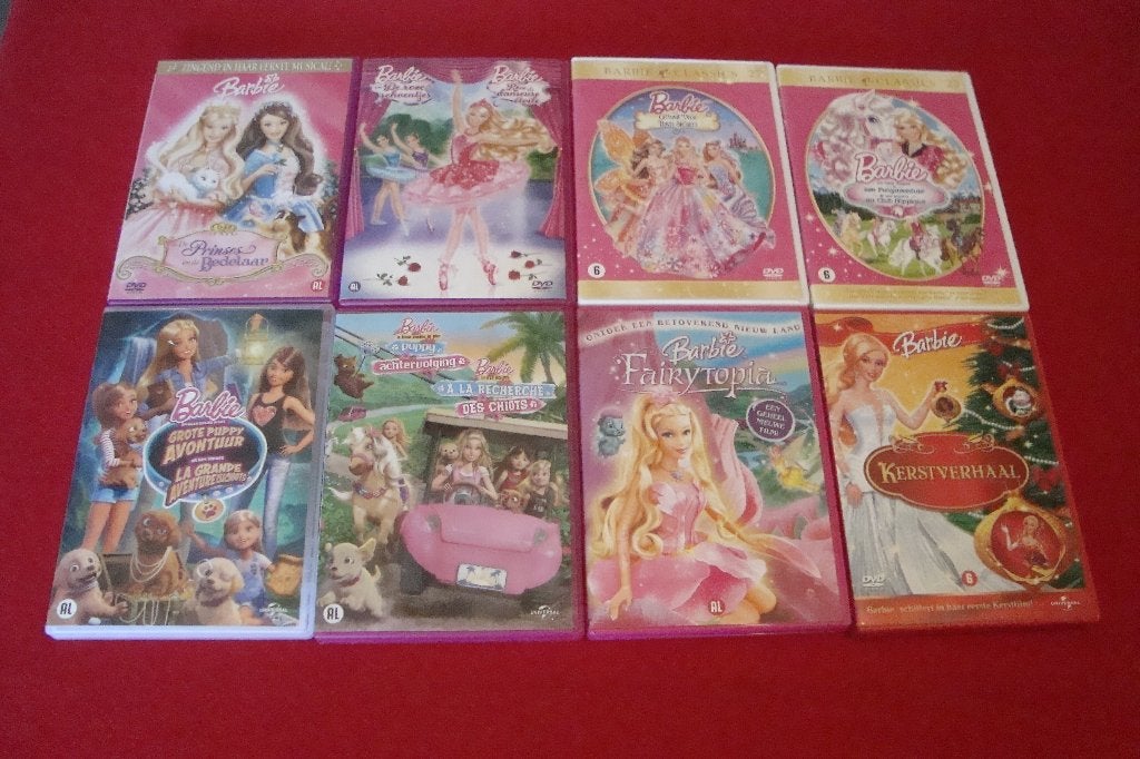 12 barbie dvd's, Ophalen of Verzenden, Kinderprogramma of -film