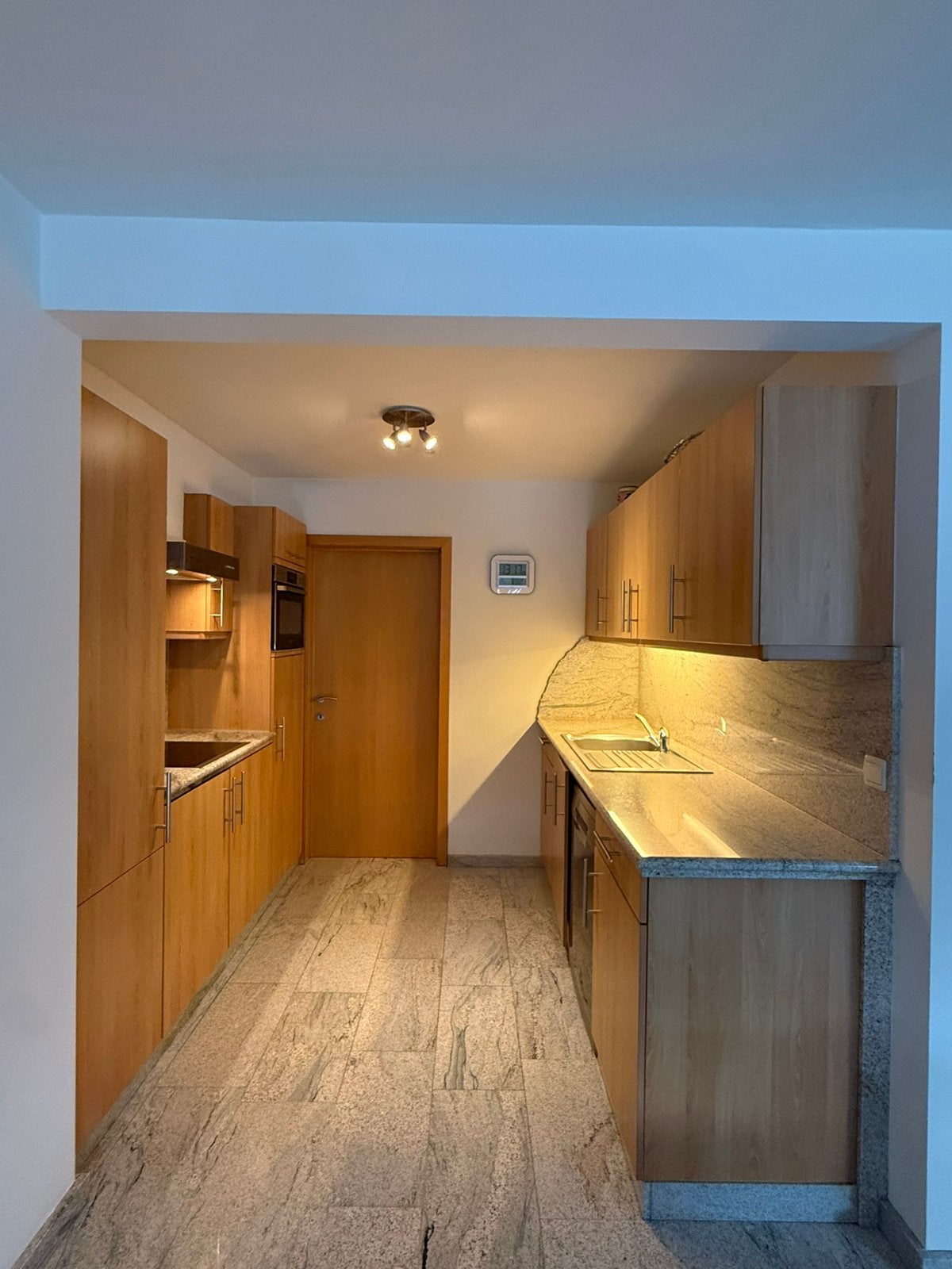 Keuken te koop inclusief aparatuur, Granit ou Pierre, Brun, Enlèvement, Cuisine à mur double