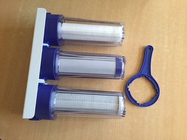 waterfilter 3delig, Doe-het-zelf en Bouw, Sanitair, Ophalen, Nieuw, Overige typen