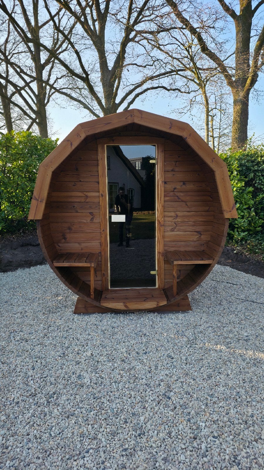 Livraison et installation gratuites du sauna 3M Barrel - 10 , Enlèvement ou Envoi