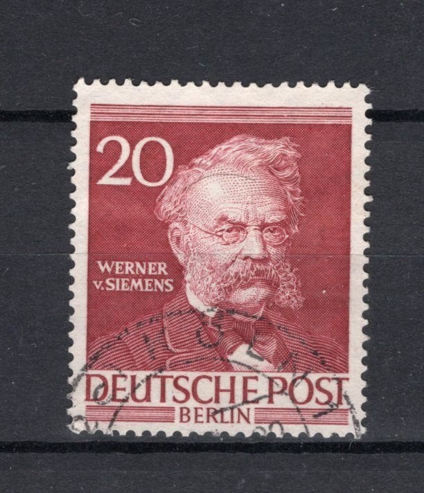ALLEMAGNE BERLIN Yt. 83 timbrée 1952-1953, Envoi, Affranchi