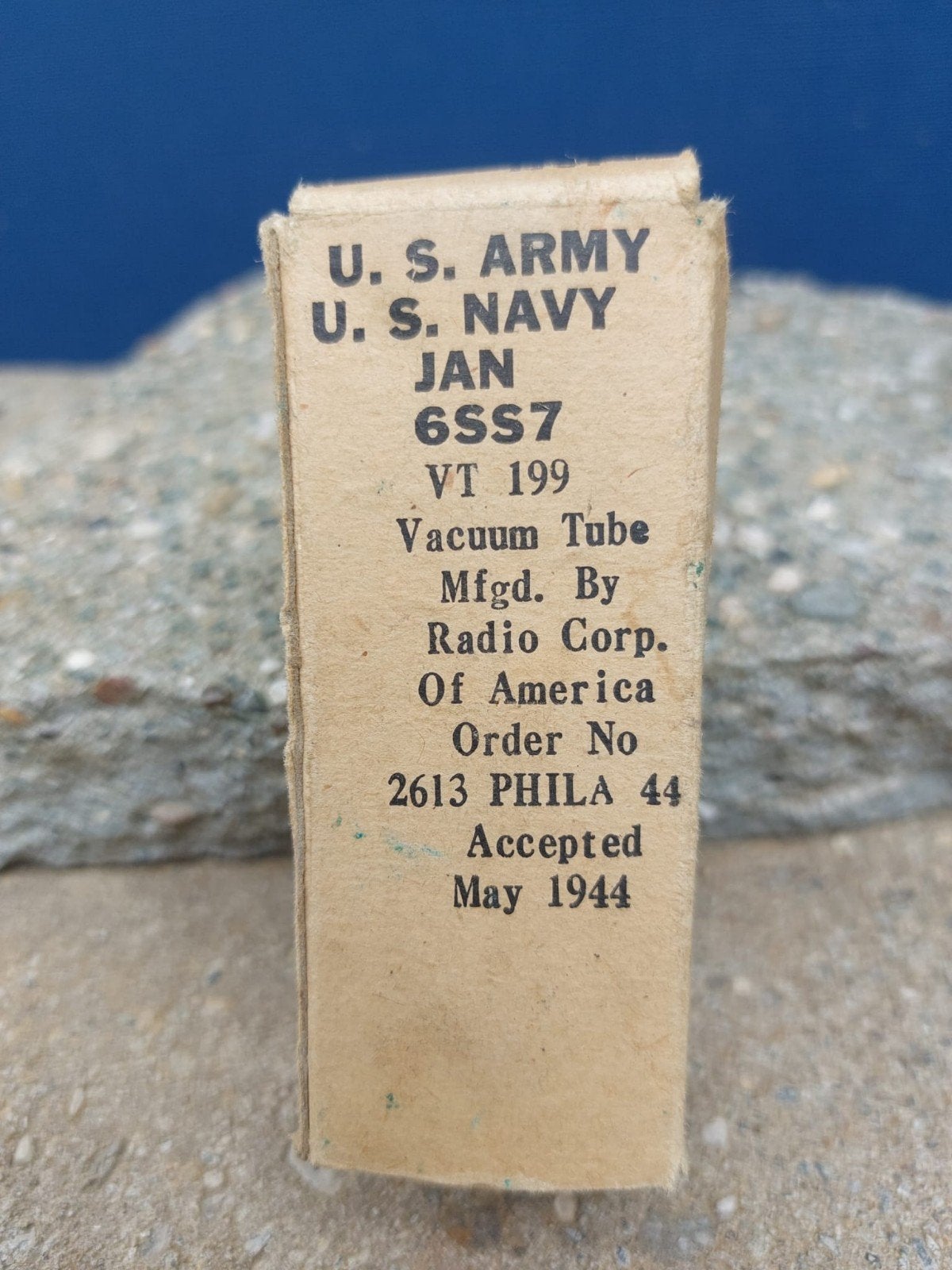 Tube radio de l'armée et de la marine américaines de la Seco, Enlèvement ou Envoi, Armée de terre, Autres types