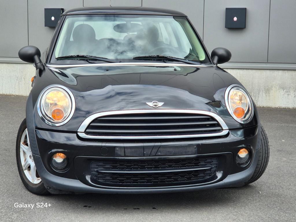 Mini Cooper One D 1.6 Diesel euro 5, Euro 5, Stof, Zwart, 4 cilinders