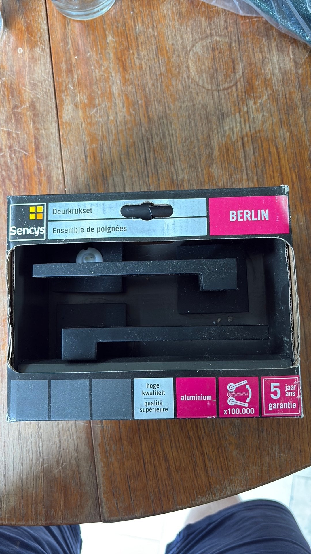 Deurkrukken klinken zwart, Doe-het-zelf en Bouw, Ophalen of Verzenden, Nieuw