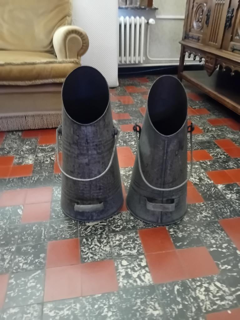 Metalen kolenemmers, Antiek en Kunst, Ophalen