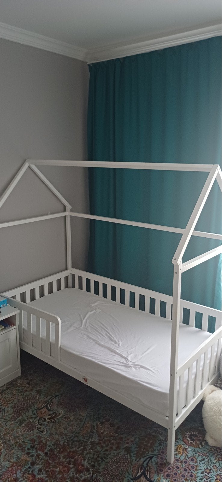 kinder bed, Ophalen, Zo goed als nieuw, Eenpersoons, Stapelbed