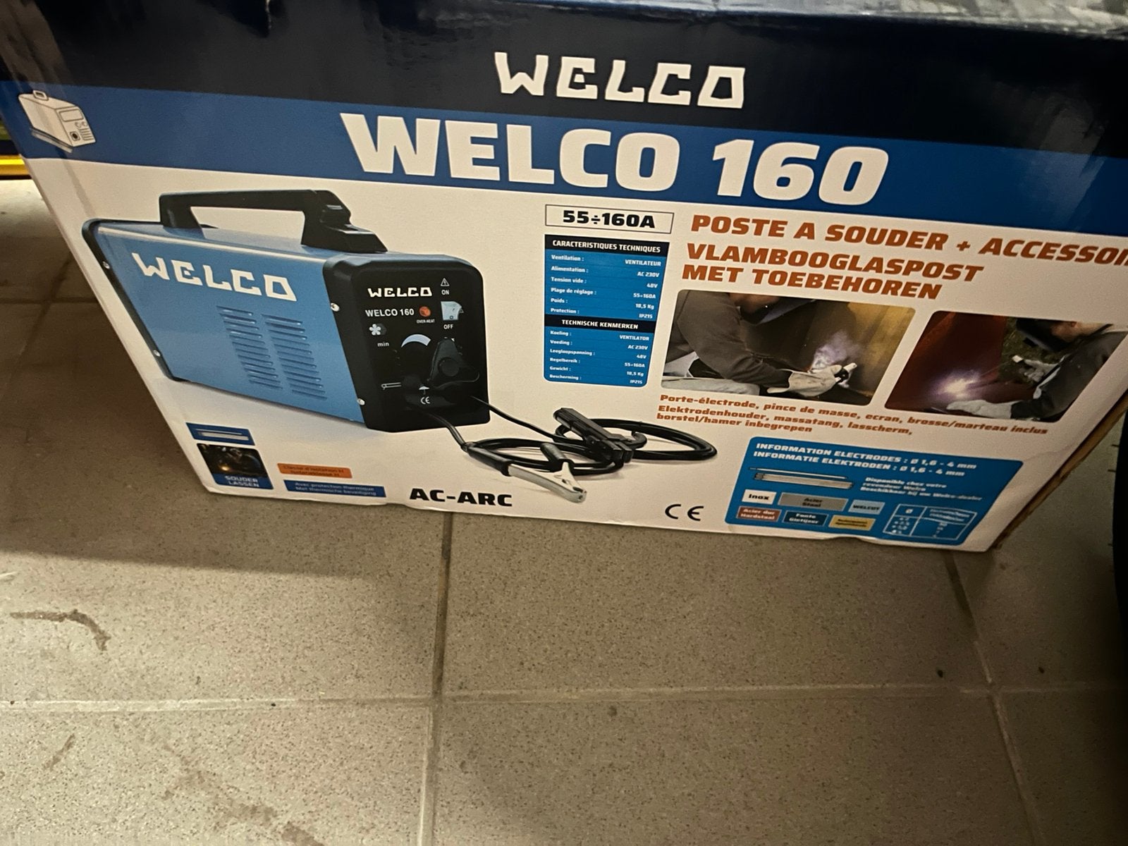 Lasapparaat Welco 160, Ophalen, Zo goed als nieuw