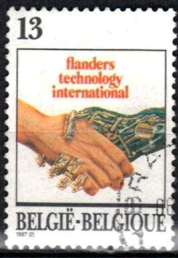 Belgie 1987 - Yvert/OBP 2243 - Flanders Technology (ST), Postzegels en Munten, Verzenden, Gestempeld, Gestempeld