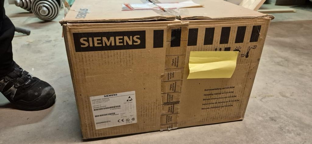 Siemens masterdrive, Ophalen, Nieuw