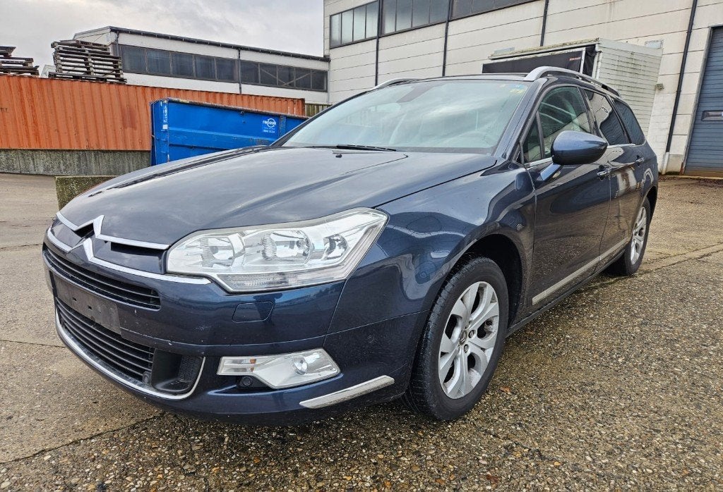 Citroen C5 Tourer 2.0D Bj 2009 335000km FULL OPTION, Auto's, Citroën, 1995 cc, Blauw, C5, Elektrische ramen