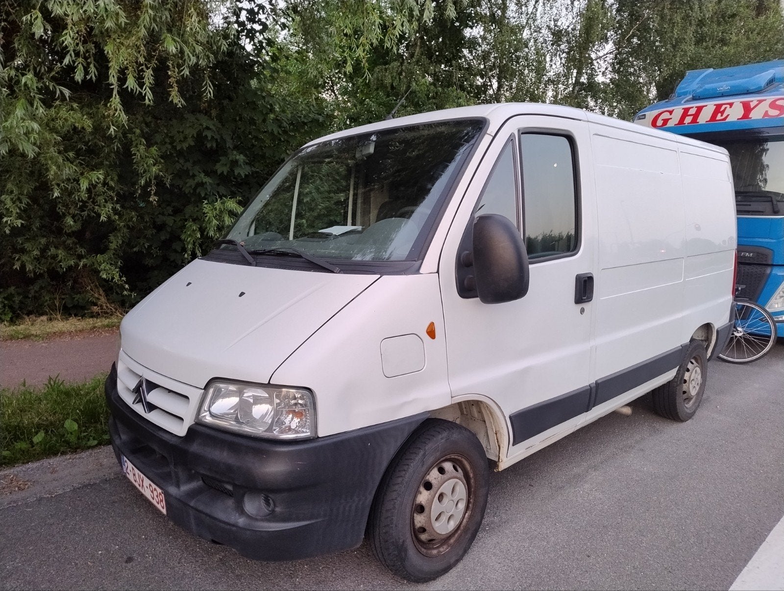 Fiat Ducato/Citroën Jumper L1H1 2.0 JTD 2005 142.000km, Auto's, Voorwielaandrijving, 63 kW, Wit, Grijs
