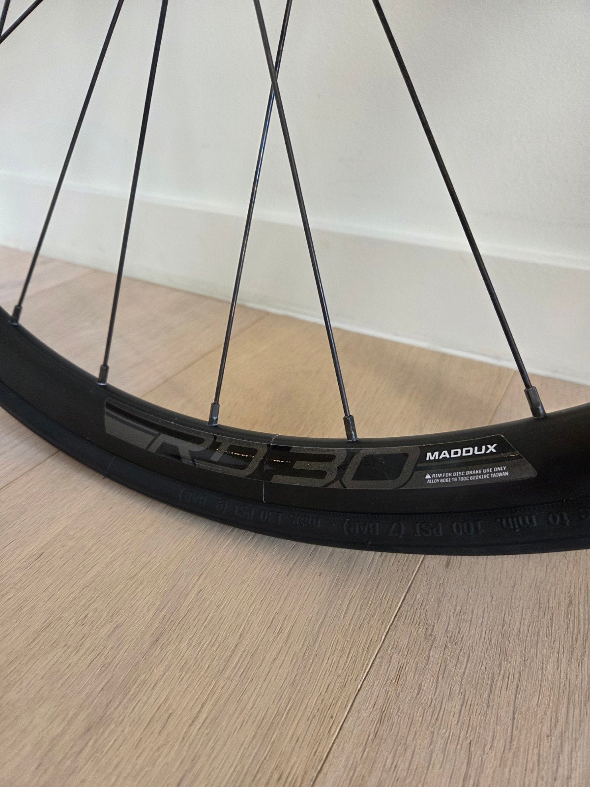 Maddux RD30 wielset (full set-up) in zeer goede staat!, Fietsen en Brommers, MADDUX, Zo goed als nieuw, Aluminium, Racefiets