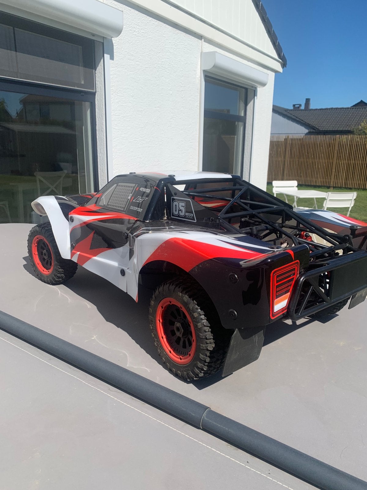 Losi 5 ive, Ophalen