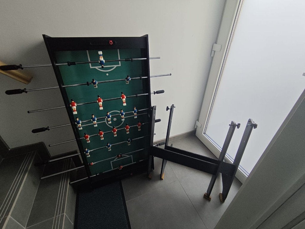 Voetbaltafel, Ophalen, Gebruikt