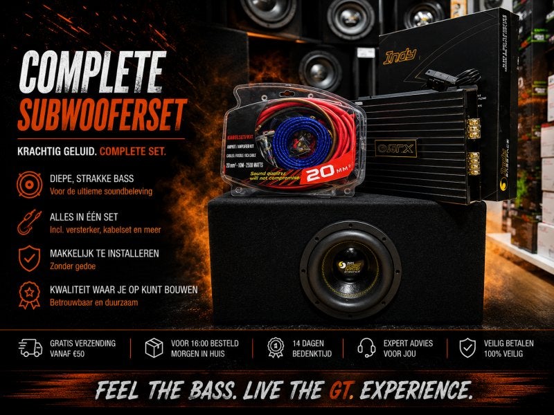 Minipowerpack 3 - Bassface - 8 inch - 500 watt RMS