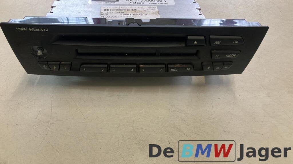 Radio CD-speler BMW 1-3 serie E81 E87 E90 E91 9177209, Enlèvement ou Envoi, Utilisé, BMW, BMW