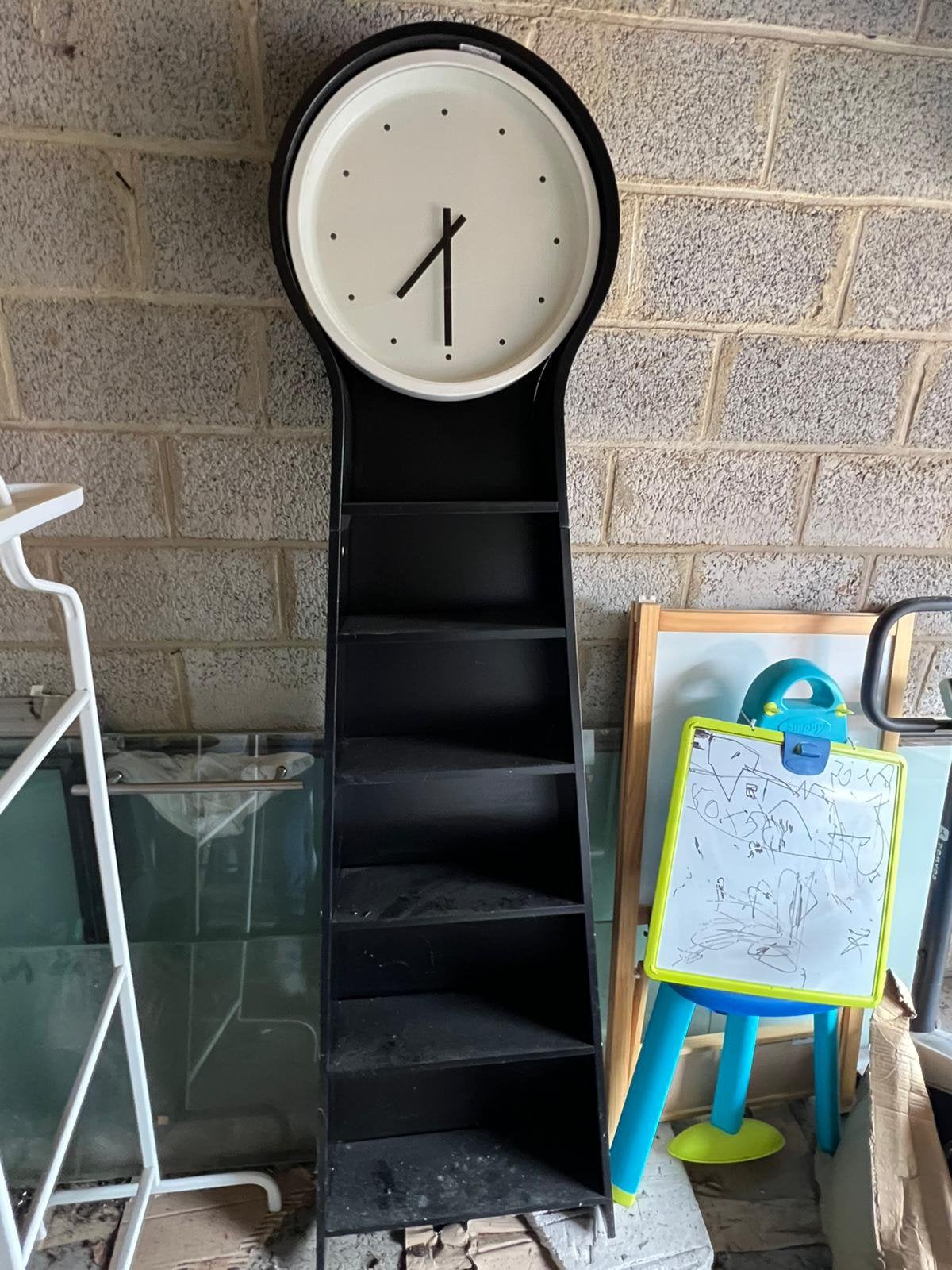Horloge avec bibliothèque, Enlèvement, Comme neuf