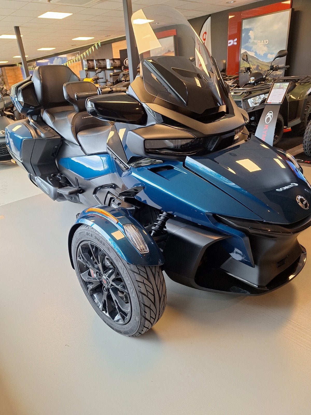 Can-Am Spyder RT 1330 Limited, Motos, Entreprise, Occasion, Plus de 35 kW, Can-Am
