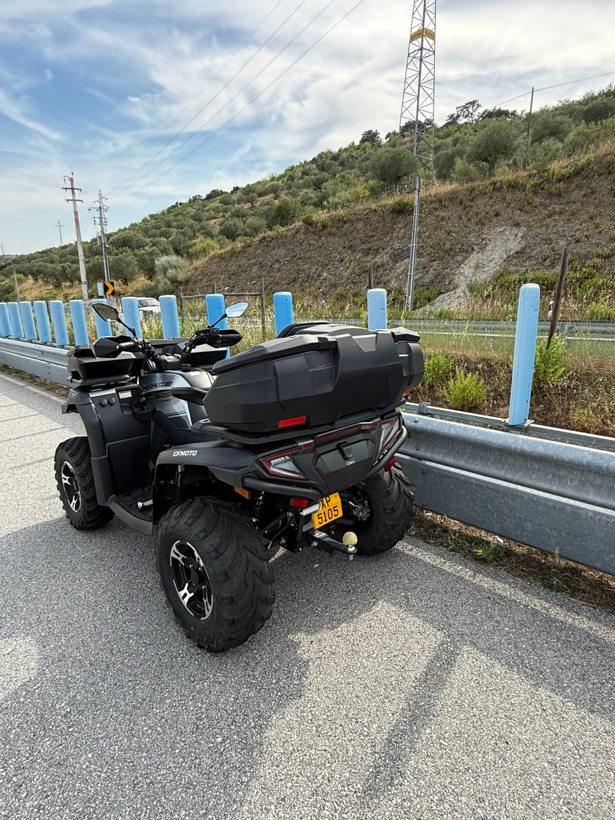 Quad cfmoto 625 turing, Motoren