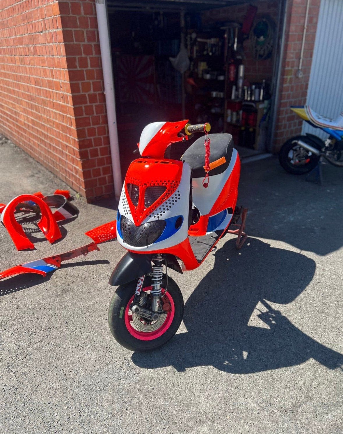 ️Piaggo sp98 full polini️, Fietsen en Brommers, Scooters | Piaggio, Ophalen, Zo goed als nieuw, Zip