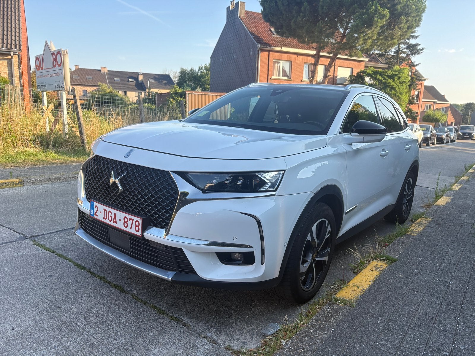 DS 7 Crossback 1.6 Benzine/Essence (181 PK/ch)–Euro 6d-TEMP⁠, Auto's, DS, Automaat, Wit, Leder, 5 deurs