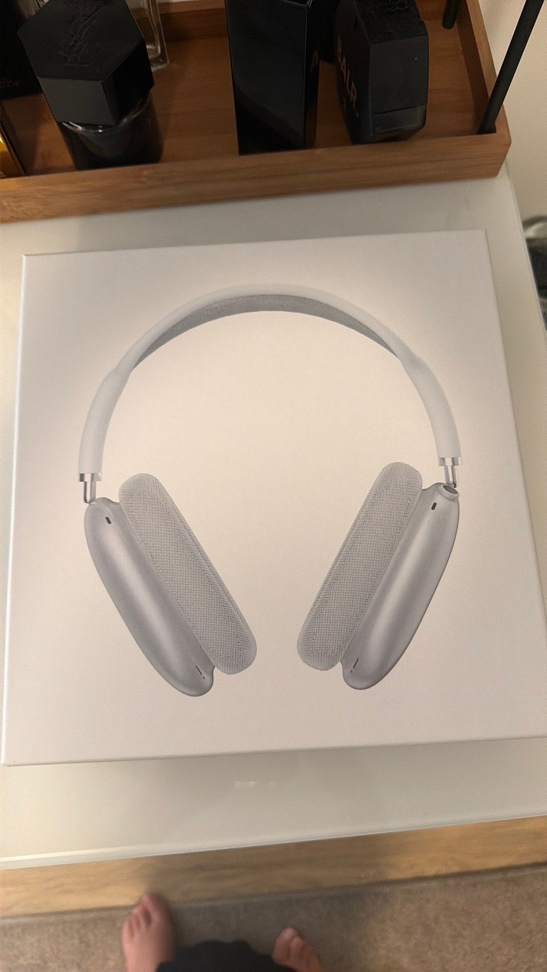 Airpods max wit, TV, Hi-fi & Vidéo, Casques audio, Enlèvement, Comme neuf