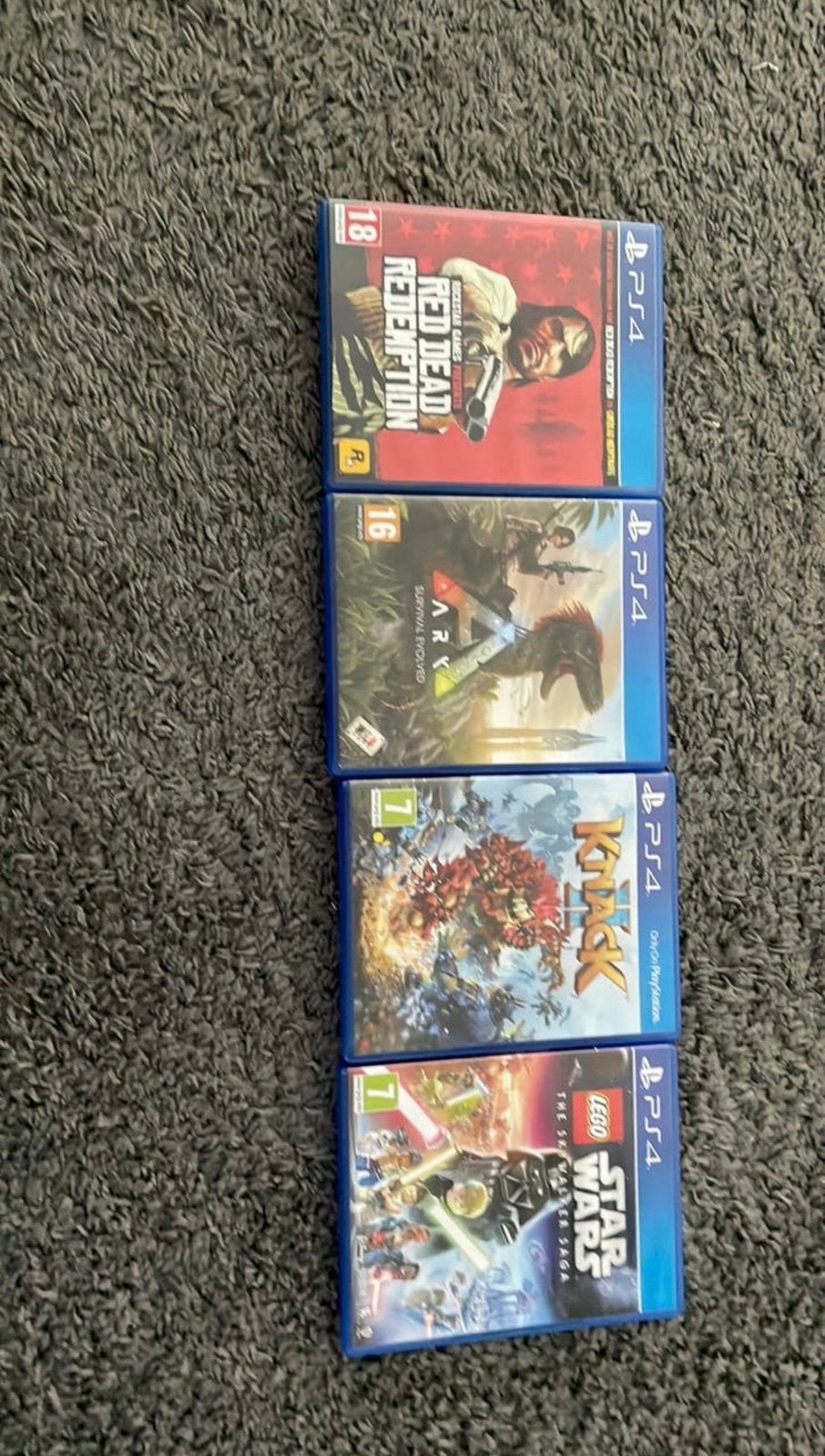 Lot de 6 jeux PS4, Consoles de jeu & Jeux vidéo, Enlèvement, Comme neuf