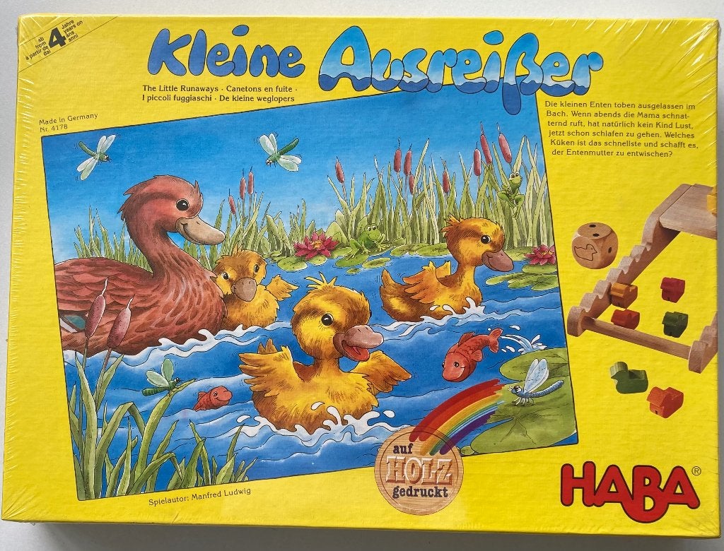 Haba-spel: EENDJES OP DE VLUCHT - NIEUW - 9€, Ophalen of Verzenden, Nieuw
