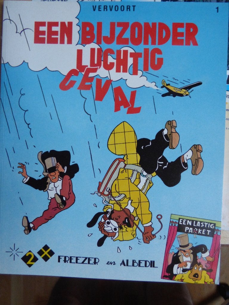 freezer en albedil ,complete reeks ,4 strips in 2 boeken, Livres, BD, Enlèvement ou Envoi