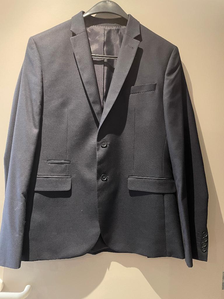Blauw herenkostuum Dansaert Black 50, Kleding | Heren, Kostuums en vesten, Ophalen of Verzenden, Zo goed als nieuw, Dansaert Black