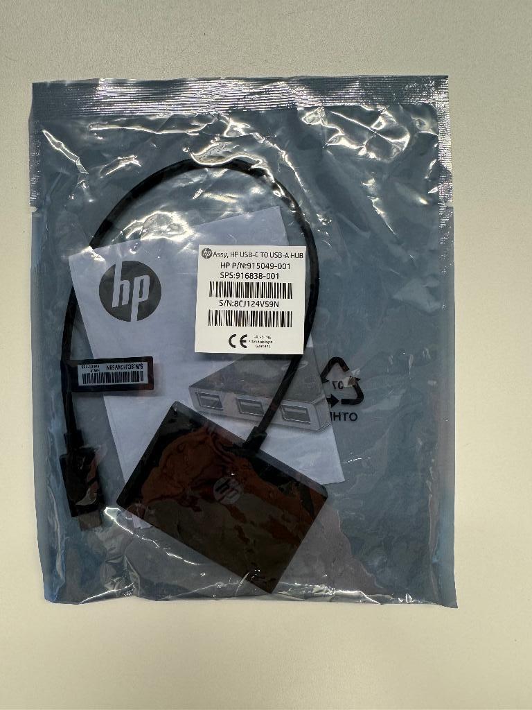 HP USB-C naar USB-A hub – 3 poorten, Enlèvement, Neuf