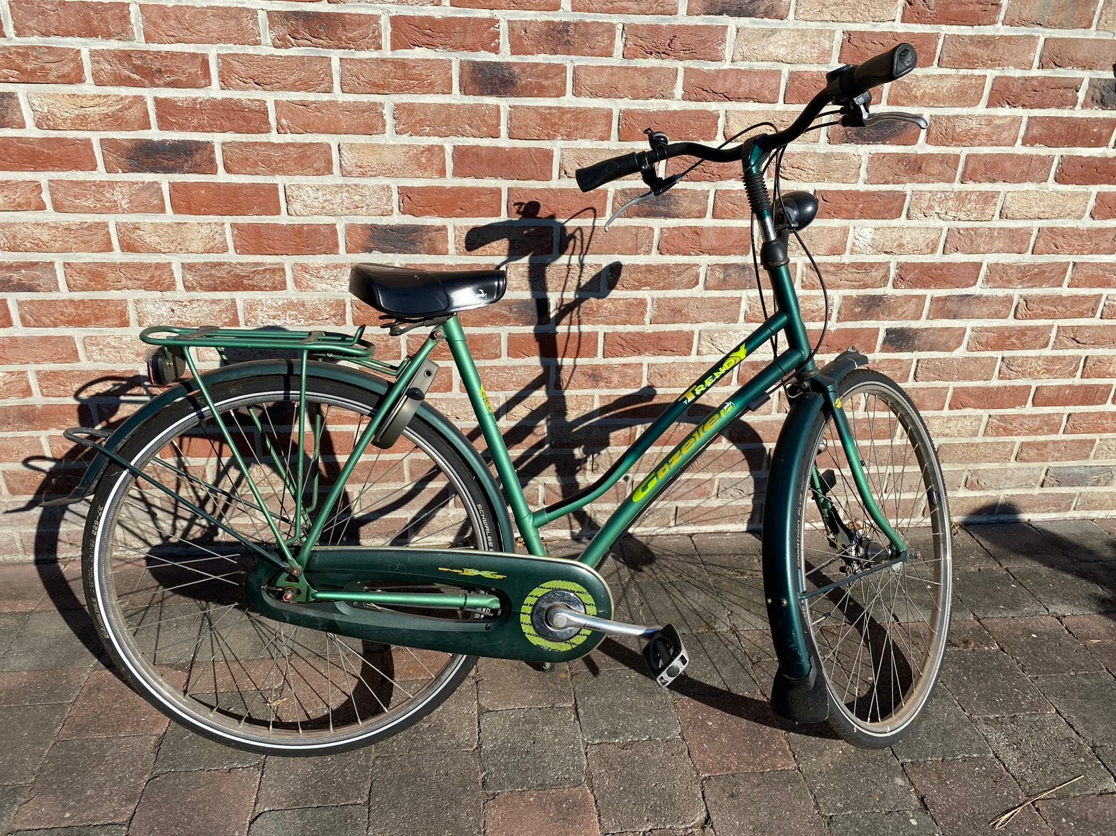Gazelle damesfiets met 4 versnellingen, Fietsen en Brommers, Fietsen | Dames | Damesfietsen, Ophalen, Gebruikt, Gazelle, Versnellingen