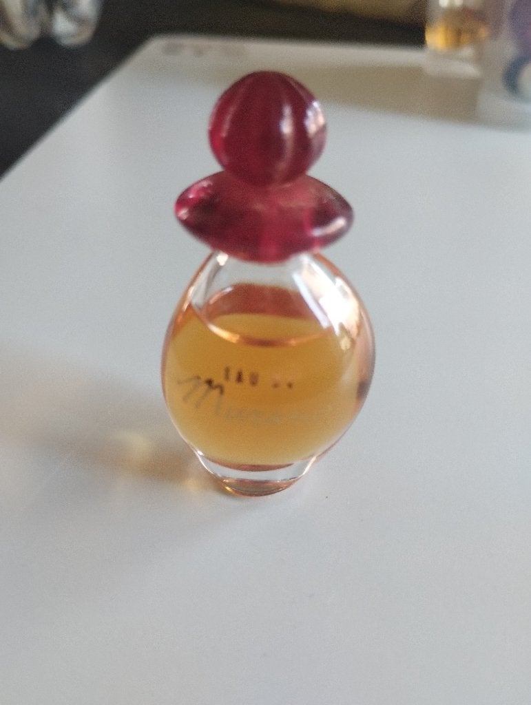 Mini parfumflesje, Ophalen of Verzenden, Gebruikt, Miniatuur, Gevuld