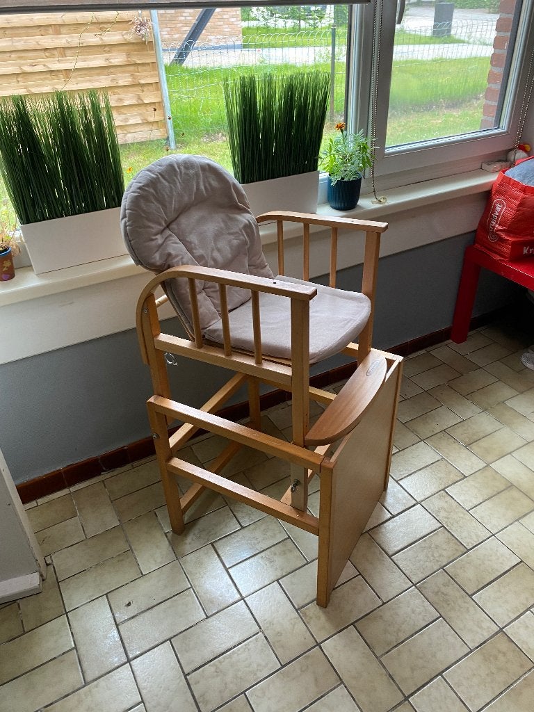 Kinderstoel/tafel, Ophalen, Gebruikt