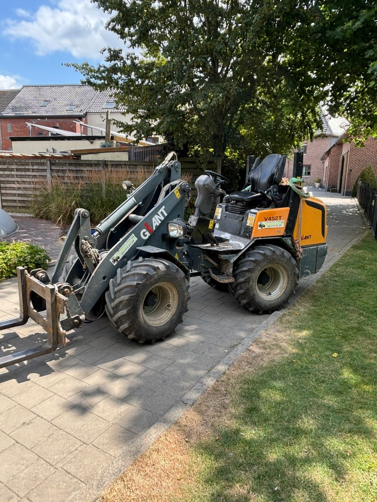 Giant 452 t, Zakelijke goederen, Machines en Bouw | Kranen en Graafmachines, Ophalen, Wiellader of Shovel