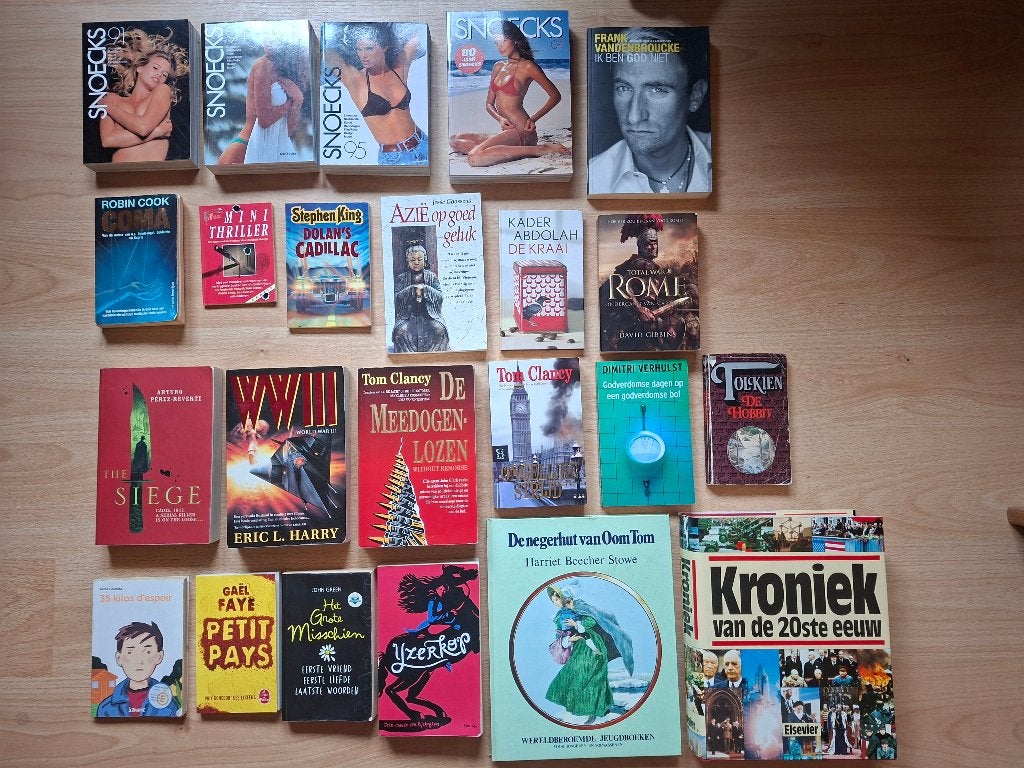 Boeken fictie en non-fictie in zeer goede staat, Ophalen, Gelezen