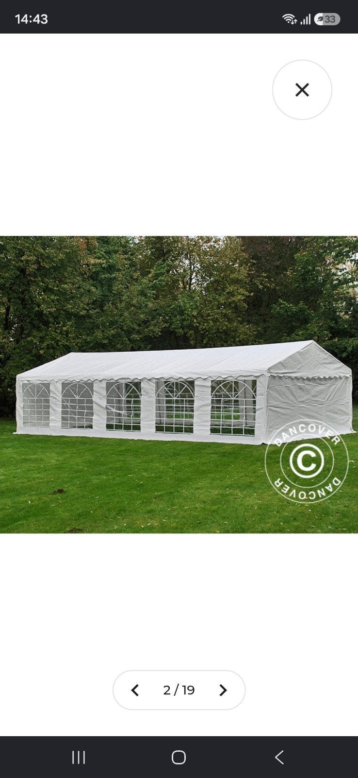 Grote party tent goede staat, Ophalen of Verzenden