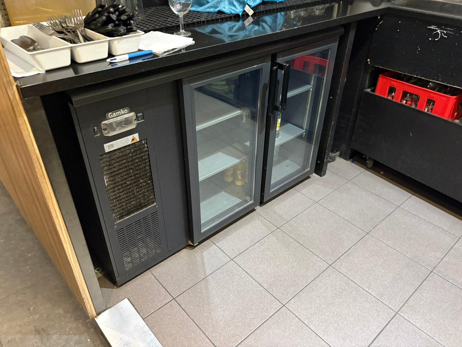 Frigo gamko, Articles professionnels, Enlèvement
