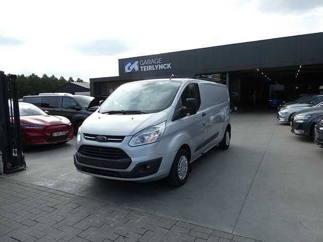Ford Transit Custom L2 2.2 TDCi 130pk 3pl Trend Trekhaak, Euro 5, Bedrijf, Ford, Zilver of Grijs