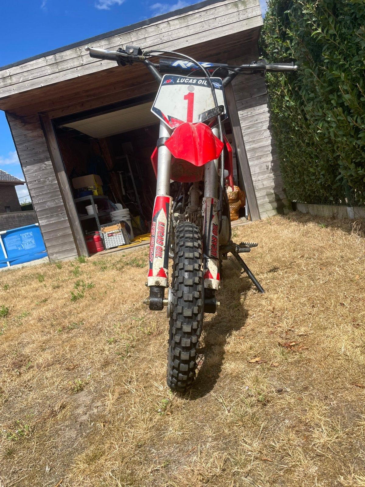 125ccCrosmoto te koop kom nie me domme prijs, Ophalen, Zo goed als nieuw