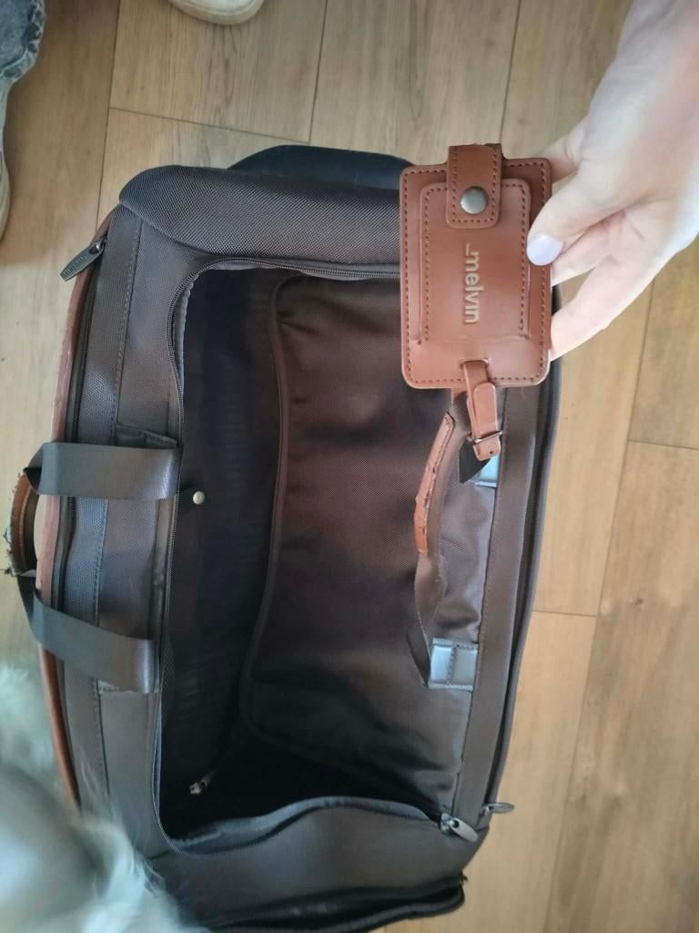 Valies Melvin, Bijoux, Sacs & Beauté, 30 cm ou plus, Roulettes, Brun, Enlèvement