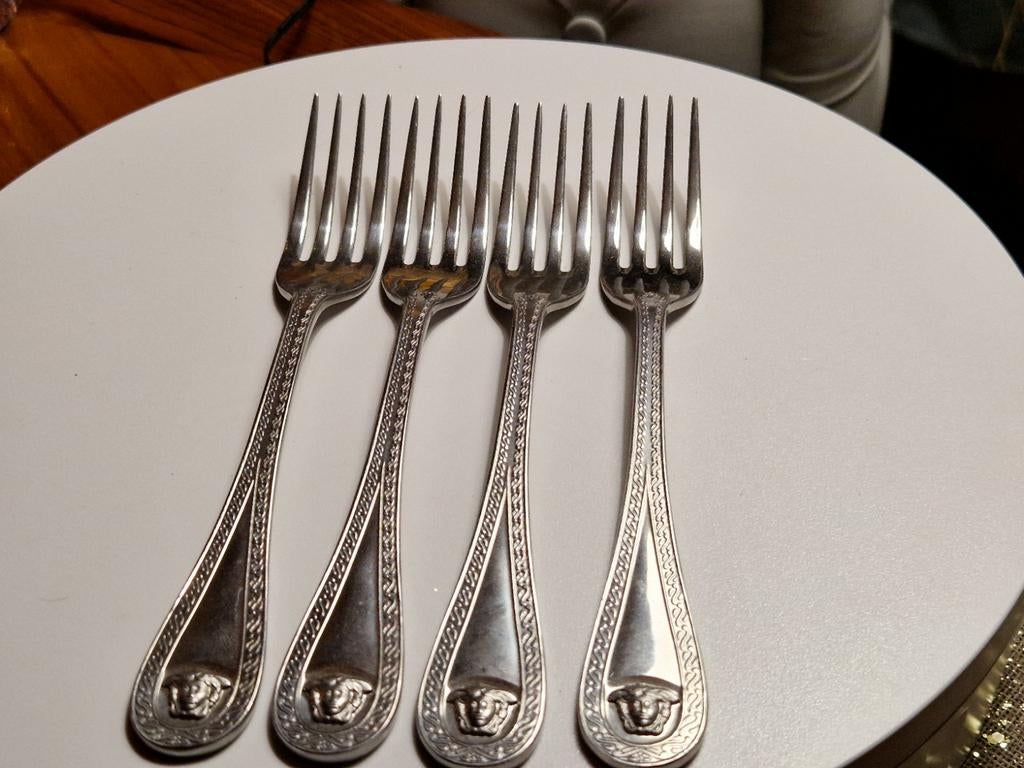 Argenterie Versace Rosenthal..Fourchettes de service