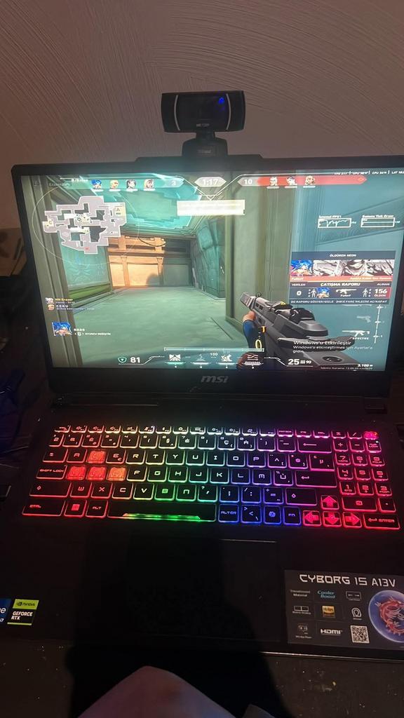 MSI Cyborg 15 A13VFK Gaming Laptop – i7 / RTX 4060 / 144Hz, Enlèvement ou Envoi, Comme neuf, Gaming, SSD