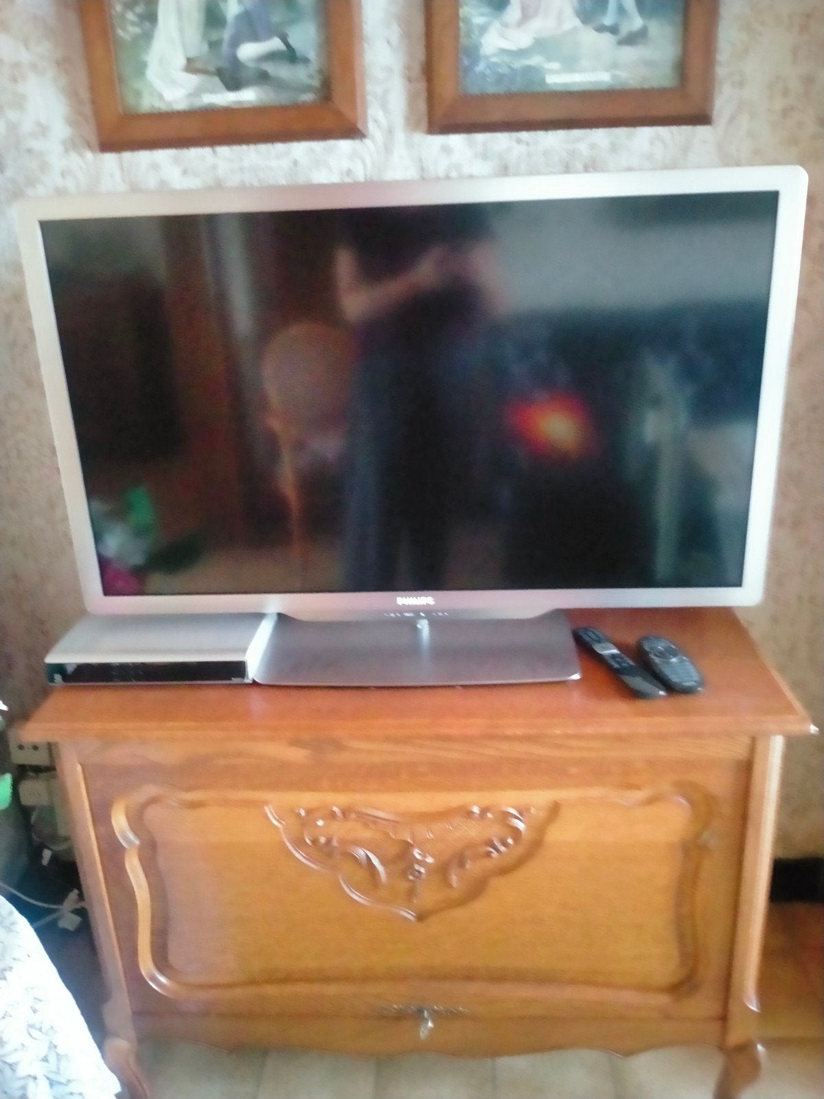 TV, Enlèvement, LED, Philips, Smart TV