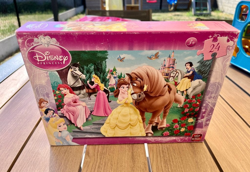 Puzzel Disney prinsessen, Kinderen en Baby's, Ophalen, 10 tot 50 stukjes, Gebruikt, 2 tot 4 jaar