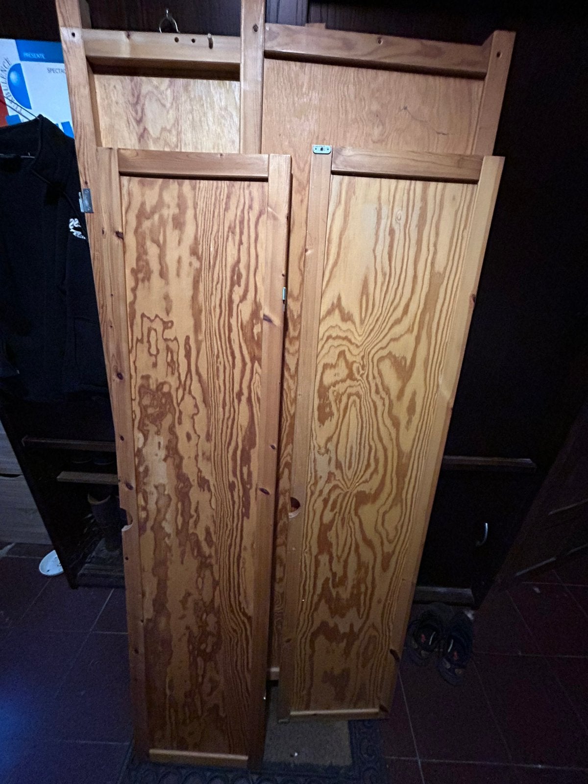 Penderie en sapin, 25 à 50 cm, Avec porte(s), Vintage, Utilisé